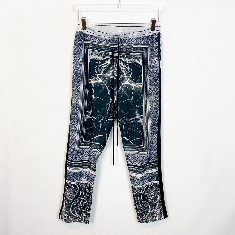 Clover Canyon Printed Drawstring Pant Jogger Small